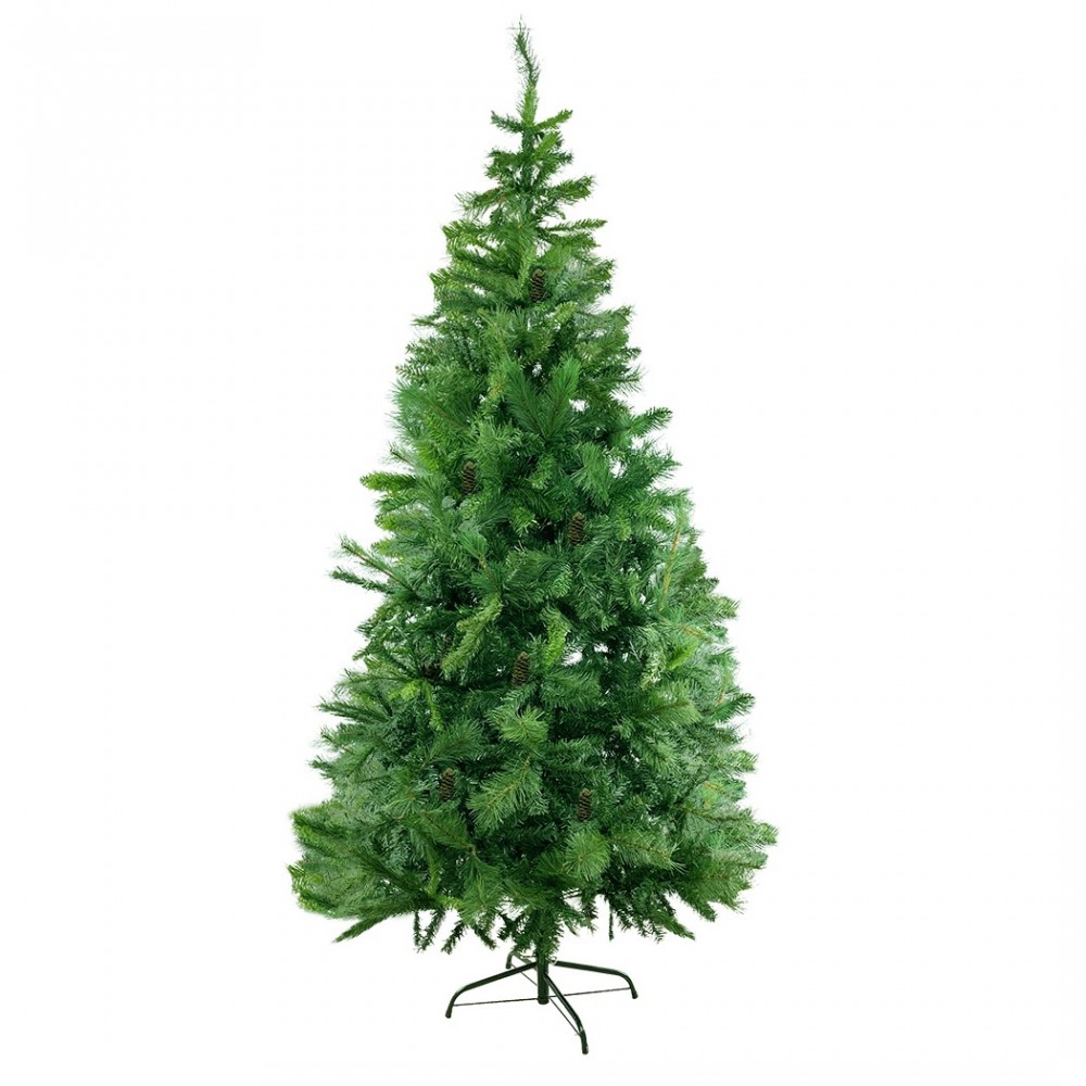 164040 Árbol de Navidad 240H Cm 900 ramas plegables en PVC artificial