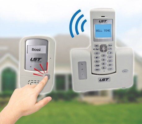 Telefonillo doble con sistema WI-FI y abre-puertas y función de teléfono TELEBELL LST-DB618