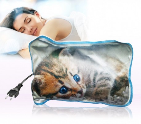 Bolsa de agua caliente eléctrica de rápido calentamiento (550 W) con motivo de ANIMALES - ELETTRO GT 750953