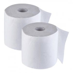 2 Maxi Bobinas papel industrial 800 hojas rollo...