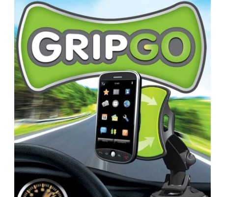 Soporte universal grip go auto smartphone gps con ventosa iphone samsung apple