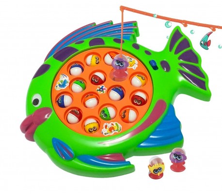 Juego infantil de PESCA (juguete con efectos de sonido) para estimular el desarrollo y crecimiento 366438