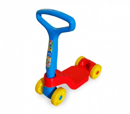 Patinete infantil plegable con divertidos colores (48 x 55 cm - carga máxima 20 kg) 114657