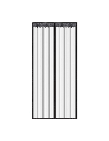 Mosquitera Magnética para Puertas Cierre con Imán 100x210cm Cortina Anti Bichos