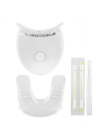 Kit Blanqueador Dental en 20 Minutos con Pluma Blanqueadora y Gel Tecnología LED