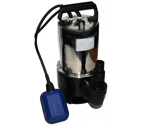 Bomba profesional cromada sumergible a 7 metros 550 Watt 10500 l / h