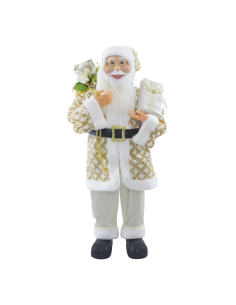 Papá Noel con Traje Crema y Glitter 144494 Adorno...