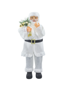 Papá Noel con Traje Blanco 144506 Adorno Navideño...