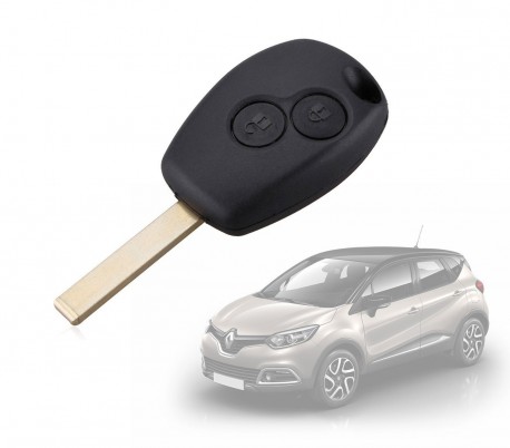 Carcasa para llave de coche con control remoto compatible con TOYOTA COROLLA (2 botones)