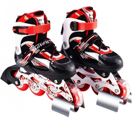 Patines en linea profesionales número ajustable del 38-42 para niños y adultos