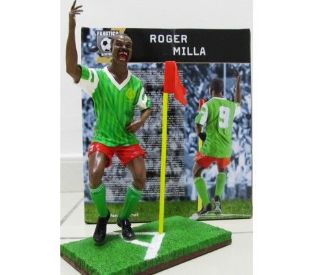 Figura futbolista ROGER MILLA a escala 1:9 / 16 cm (Edición limitada)