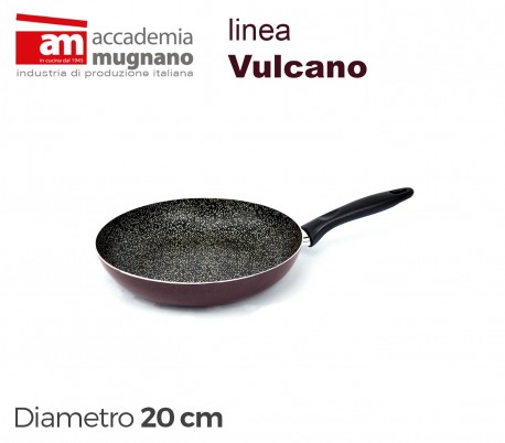 VUPDL20 Sartén antiadherente - Linea Vulcano 20cm efecto piedra