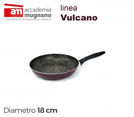  VUPDL18 Sartén antiadherente - Linea Vulcano 18cm efecto piedra