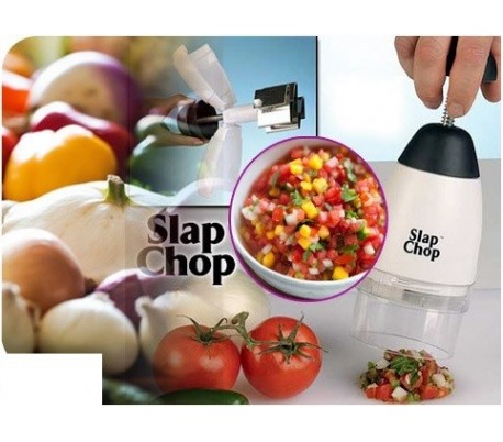 Slap chop trituradora mezclador frutas pica con cuchillas giratorias lame rotant