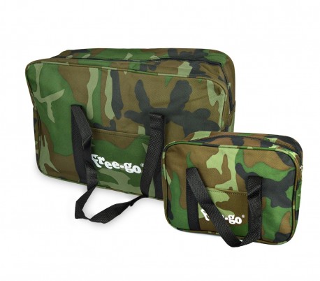 2507 Set de 2 bolsas térmicas con motivo MILITAR - FREE-GO (14L+3L)