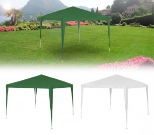 GR-DL-G7004 Pérgola para jardín con marco de acer en varios colores (2x3 m)