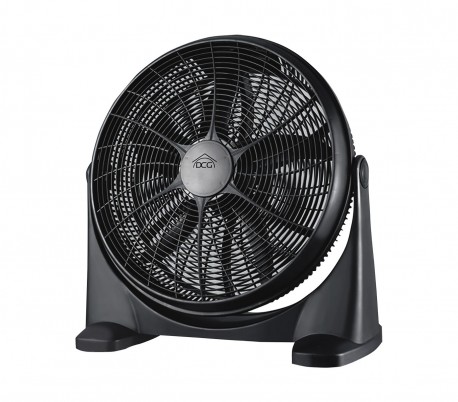 CRB1240 Ventilador vertical de pie DCG negro 5 palas diametro 50 cm