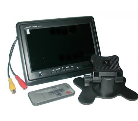 Monitor lcd tft 7’ reposacabezas y vigilancia mod 2