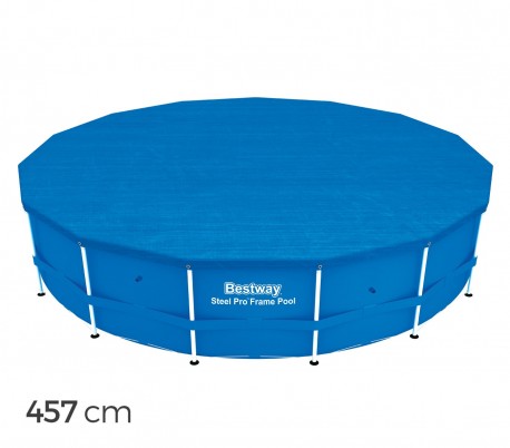 58038 Cubierta para piscina de 457 cm Bestway en el PE 