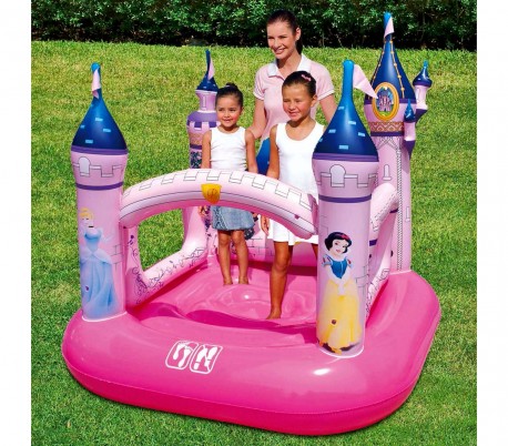 91050 Castillo de princesas Disney inflable Bestway 157x147x163 cm