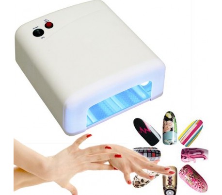 Lámpara UV secador de uñas manicura uñas de gel 36w