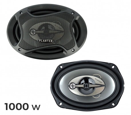 Altavoces coaxiales para coche de 1000w (3 vías, 91 dB)