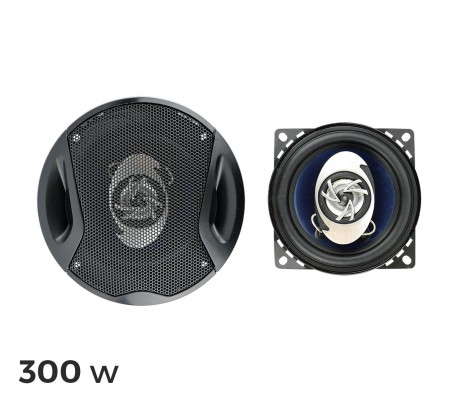 Altavoces coaxiales para coche de 300 W (2 vías, 91 dB)