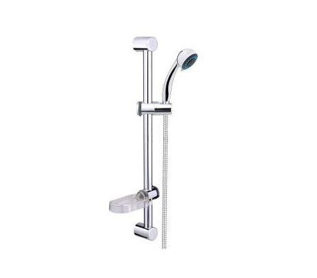 Pestillo columna ducha barra con soporte